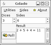 Gdado screenshot