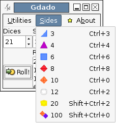 Gdado screenshot